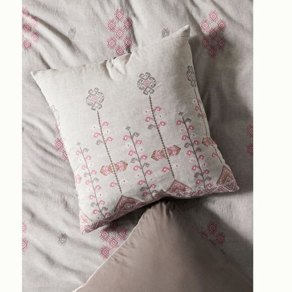 Embroidered Natalio Euro Sham